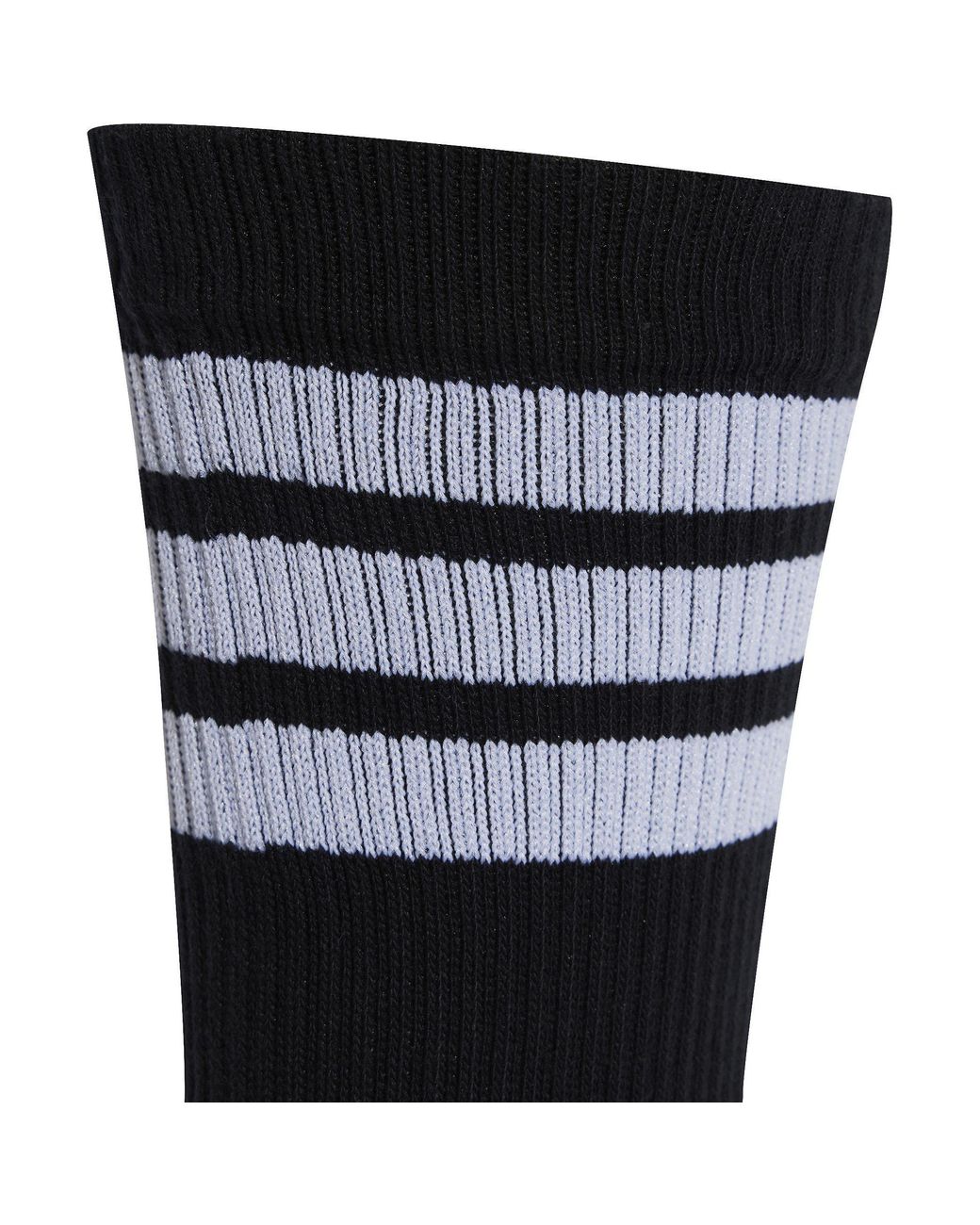 Adidas Black 3-Pack Crew Socks Adults