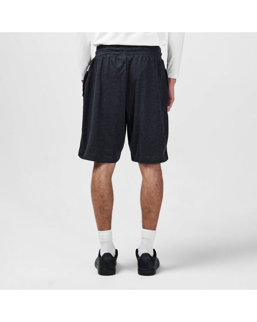 Lonsdale Blue Lightweight Jersey Lounge Shorts for men