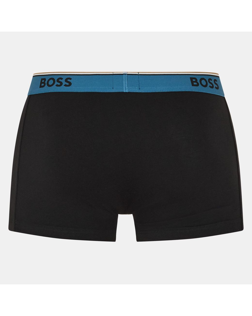 Boss Blue Bodywear 3-Pack Boxer Shorts With Logo Detail for men