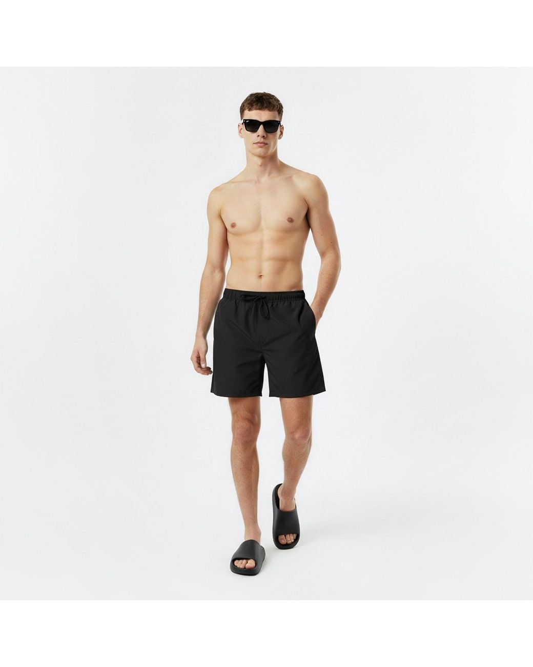 Jack Wills Blue Mid-Length Swim Shorts for men