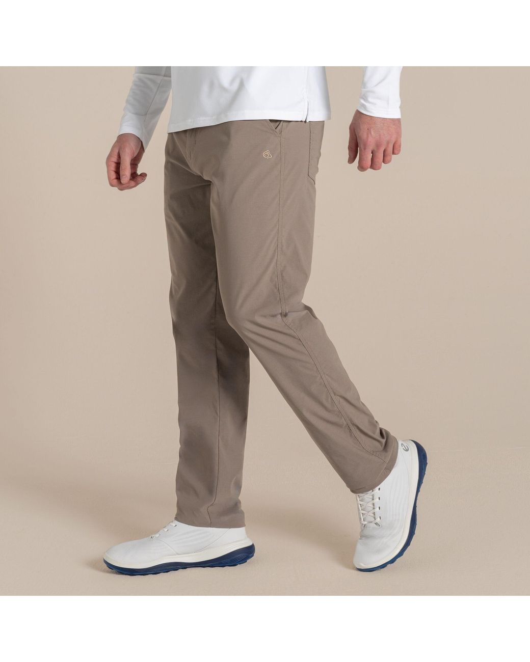 Craghoppers Gray Nosilife Santos Ii Golf Trousers for men