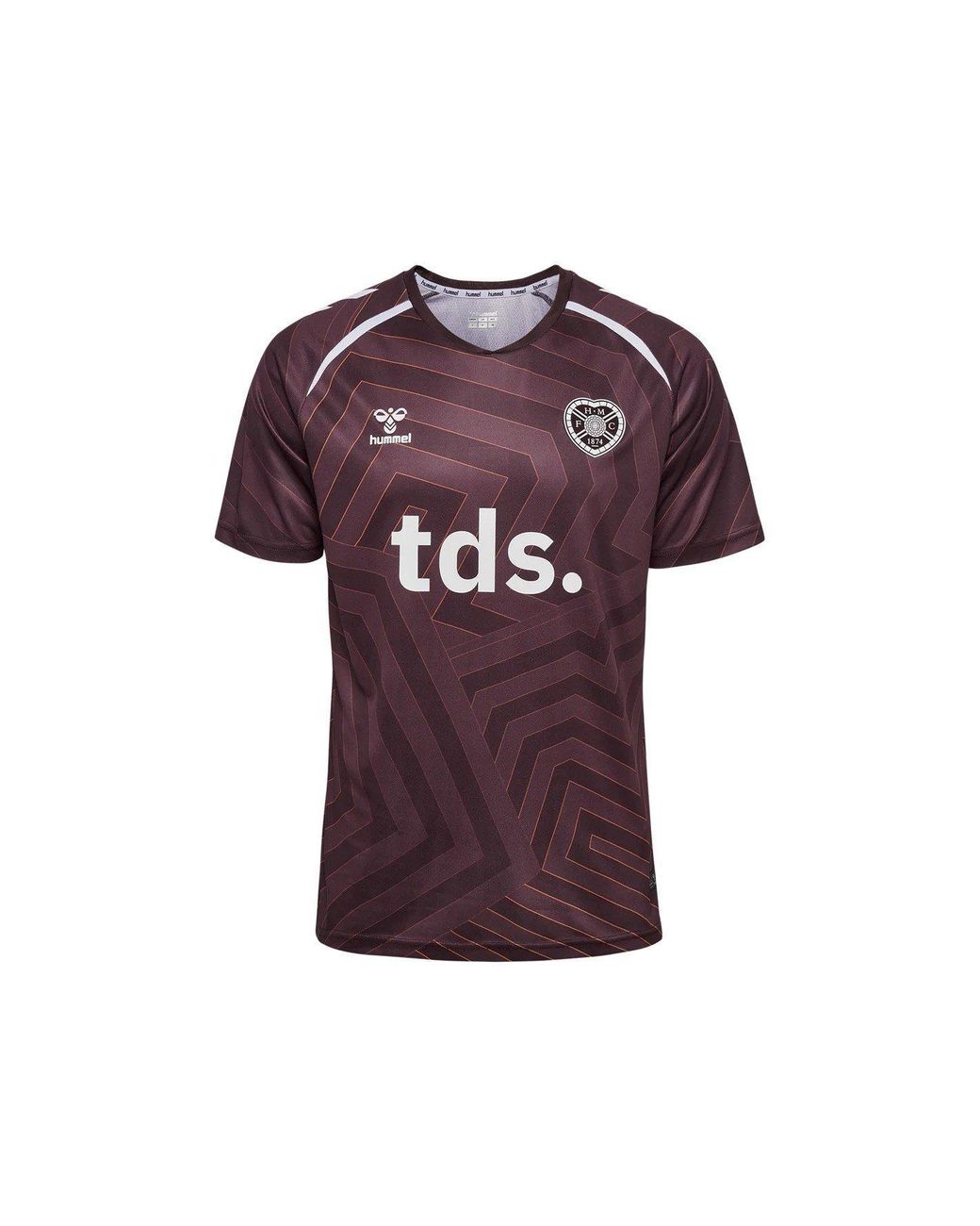 Hummel Purple Hearts Of Midlothian Pre-Match 2026/27 T-Shirt for men