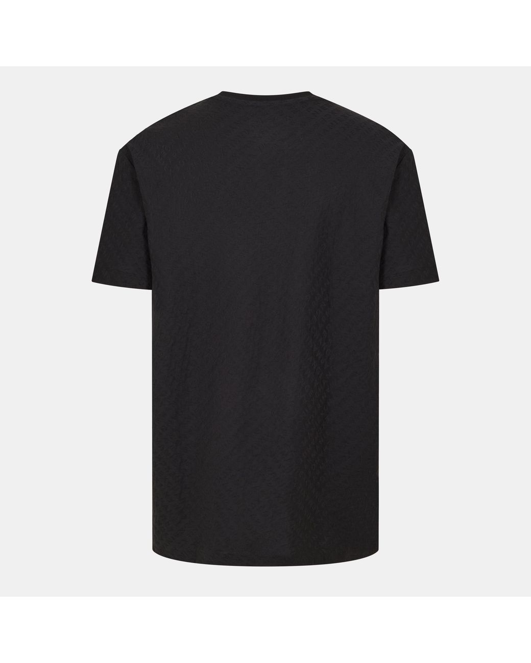 ARMANI EXCHANGE Black Regular Fit T-Shirt for men