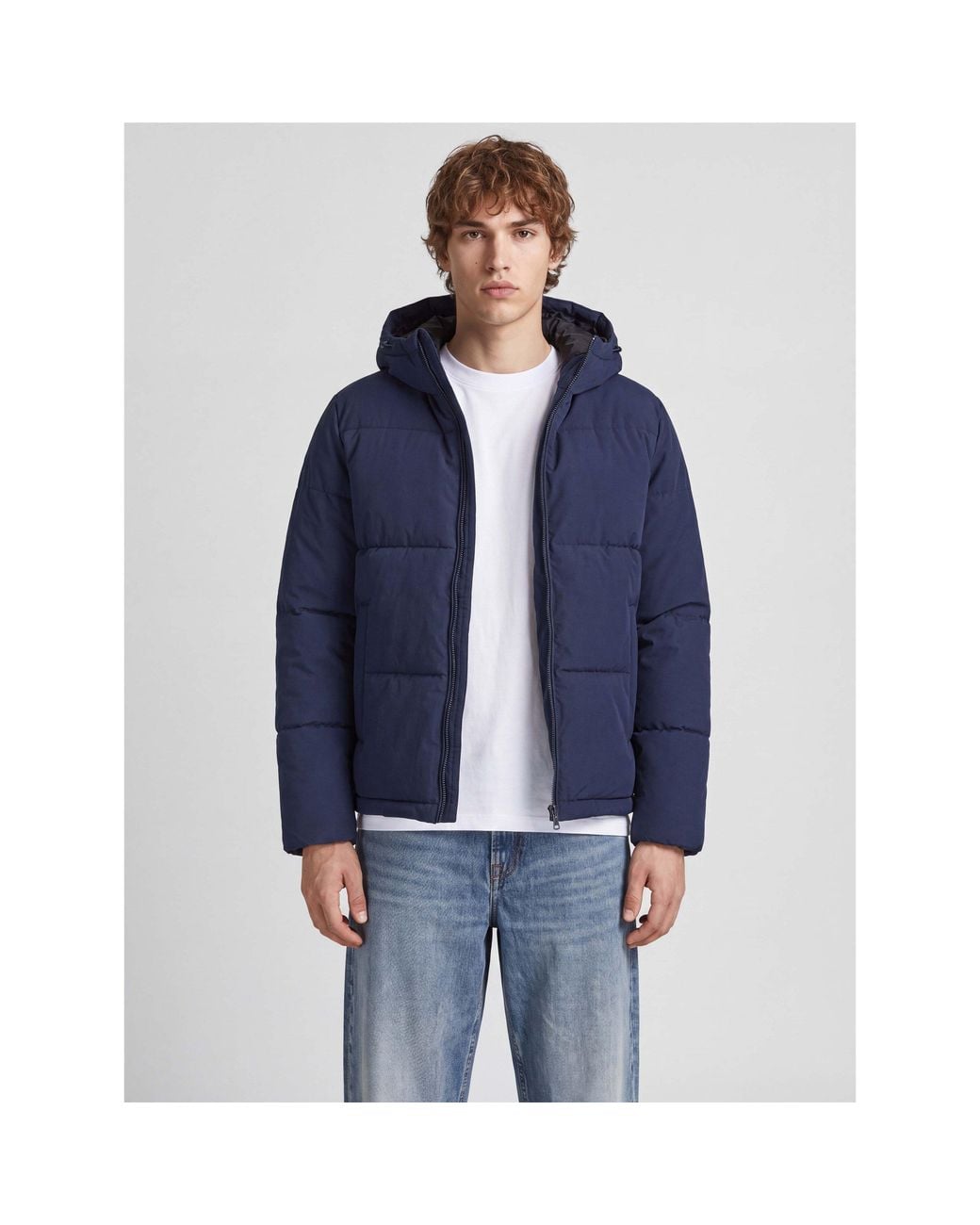 Jack & Jones Blue Jack Galaxy Puf Jkt Sn64 for men
