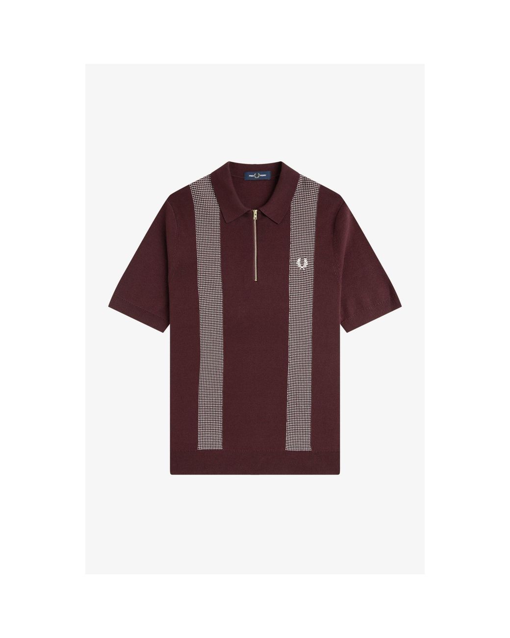 Fred Perry Purple Short Sleeve Polo Shirt for men
