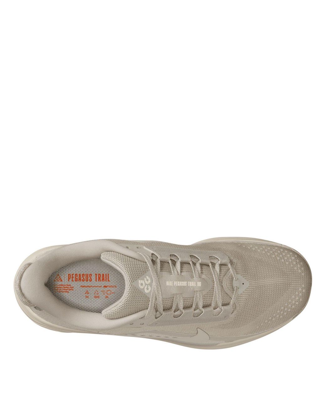 Nike Gray Pegaus 42S Running Shoes for men