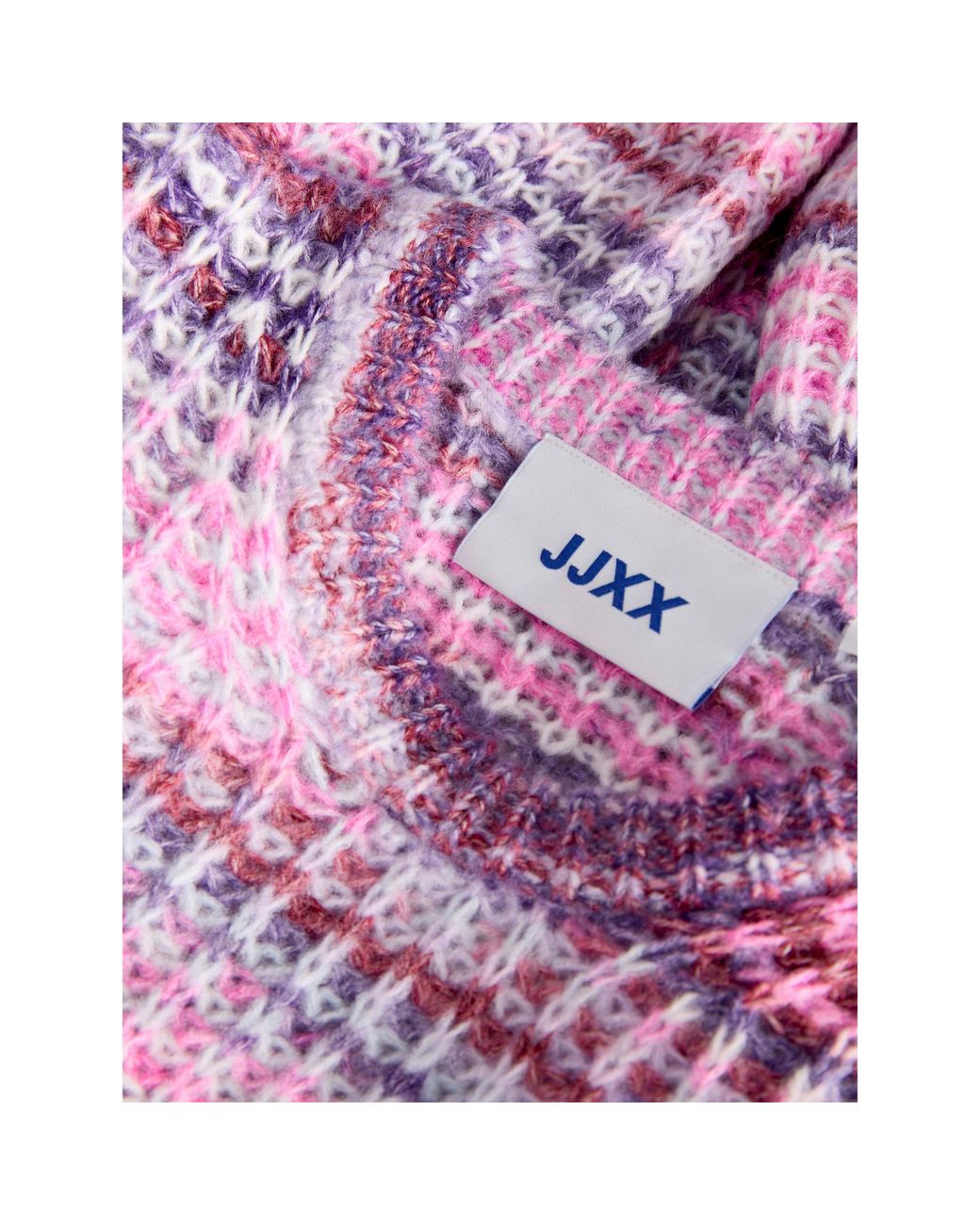 JJXX Pink Space Dye Crew-Neck Jumper