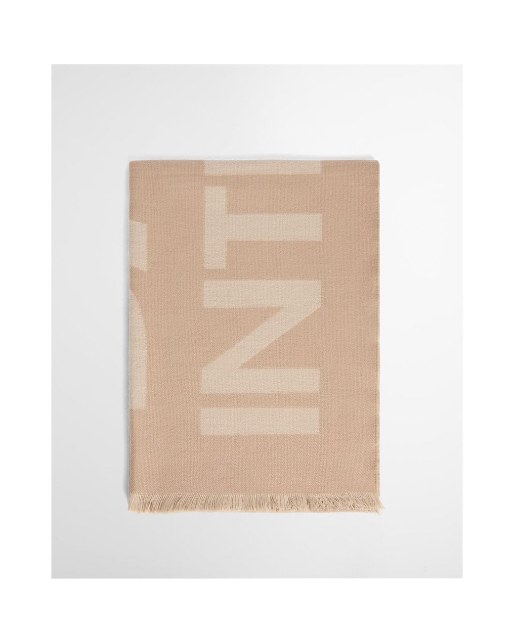 Barbour Green Milla Logo Wrap Scarf