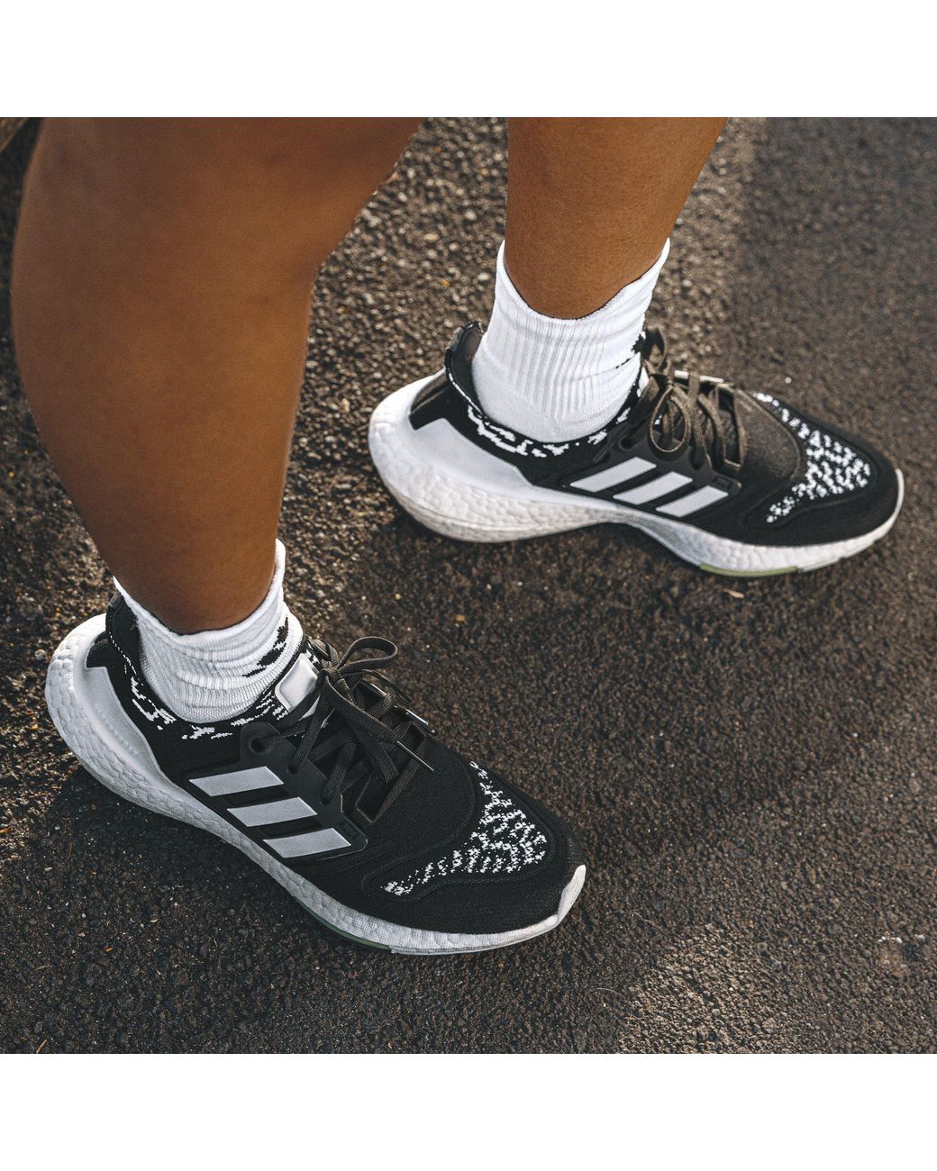 Adidas Blue Ultraboost 22 Running Shoes