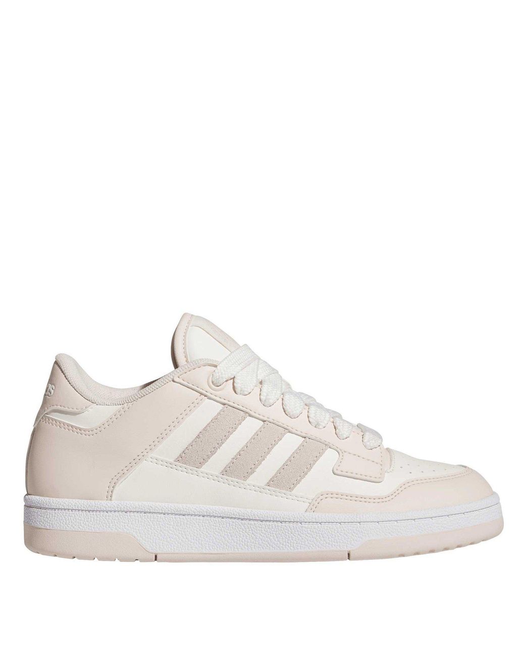 Adidas White Rapid Court Low W Trainers