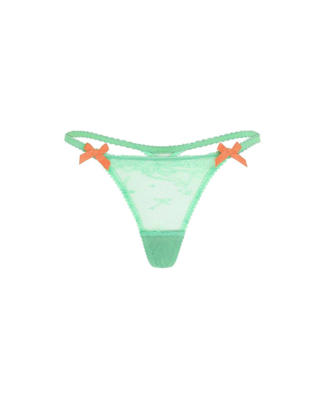Agent Provocateur Green Isedora Thong