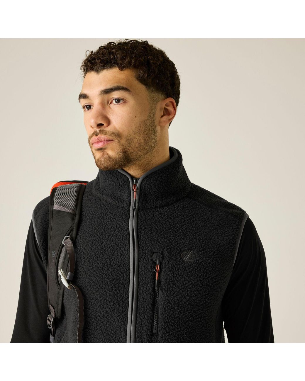Dare 2b Black Camber Fleece Gilet for men