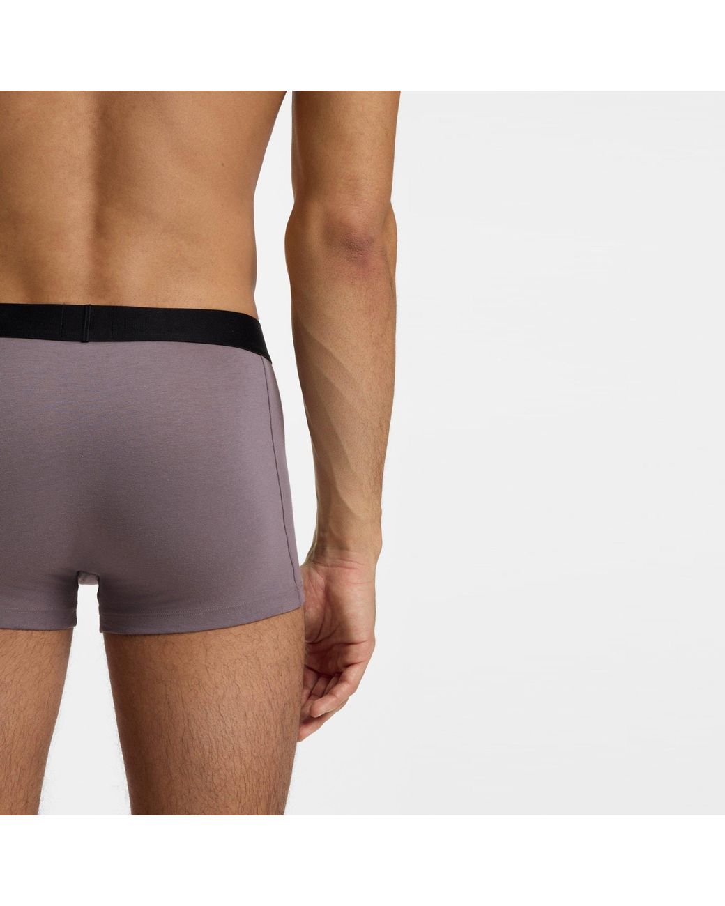 Boss Gray 3 Pack Boxers With Logo Waistband for men
