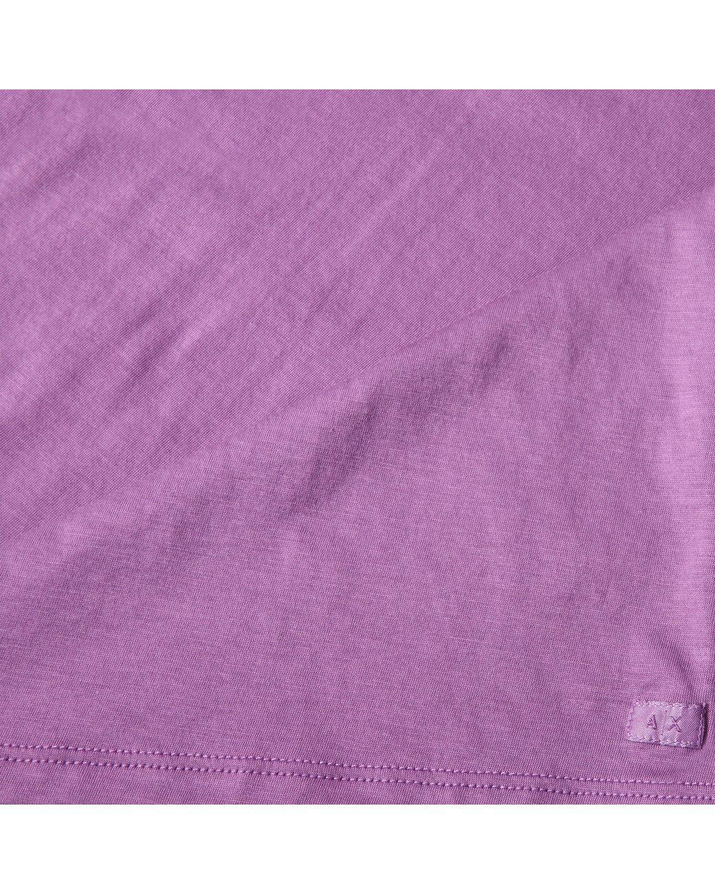 ARMANI EXCHANGE Purple T-Shirt for men