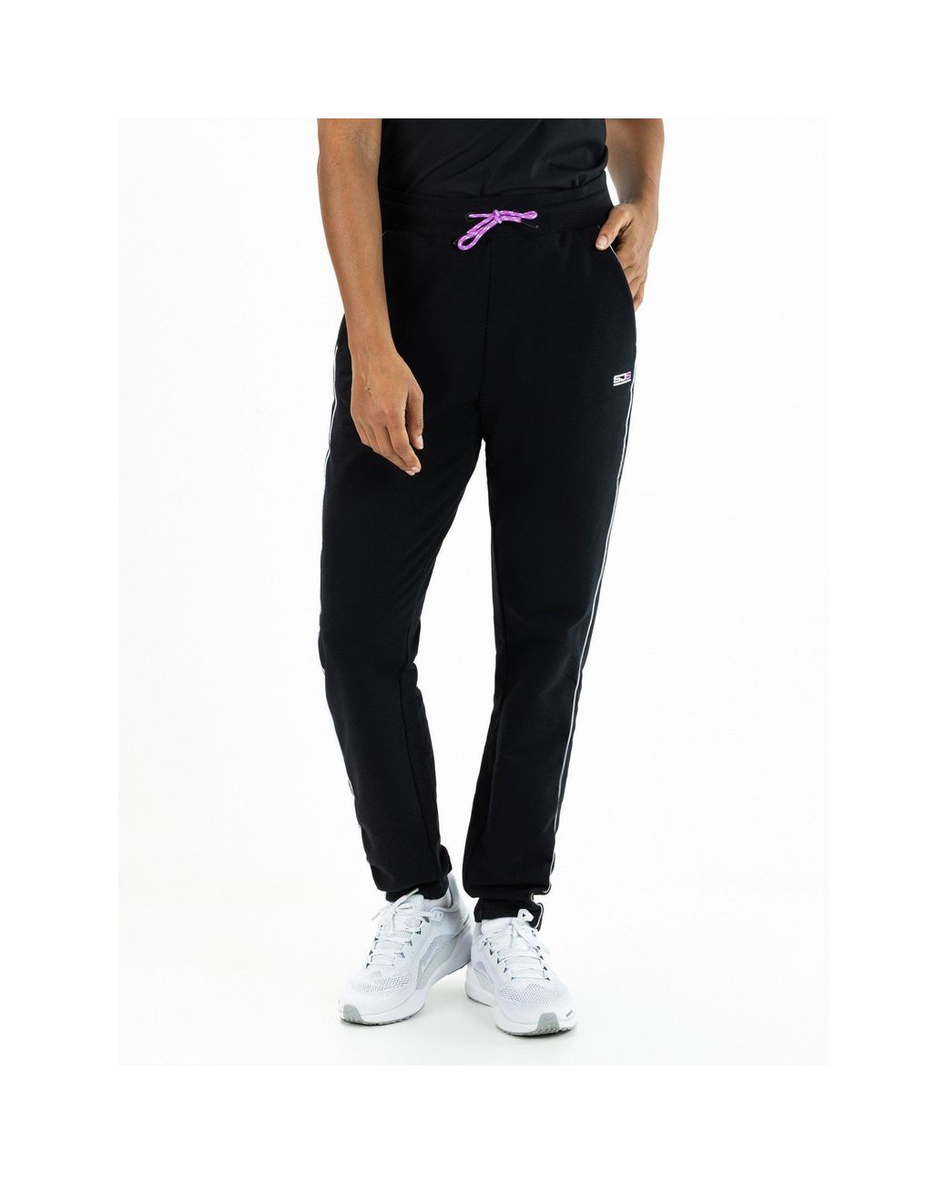 Sjeng Sports Black Kaia Performance Tracksuit Bottoms