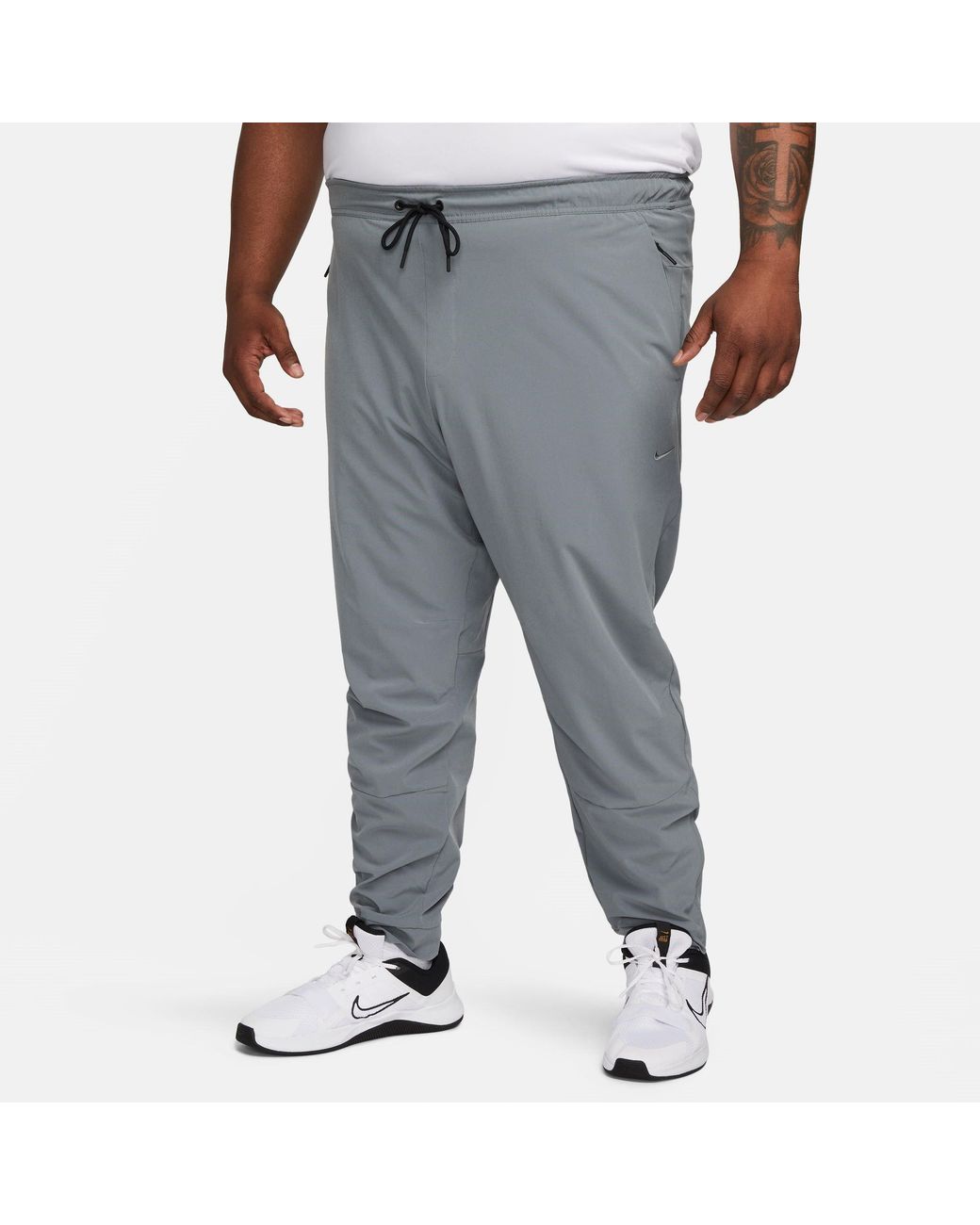 Nike Gray Performance Tracksuit Bottoms for men