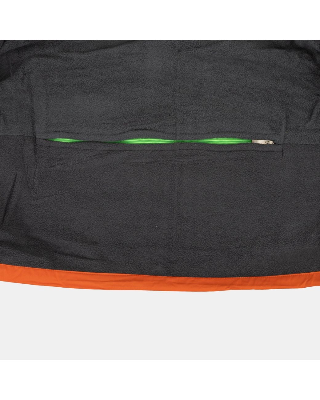 Gelert Orange Fleece Lined Windproof Detachable Hood Parka for men