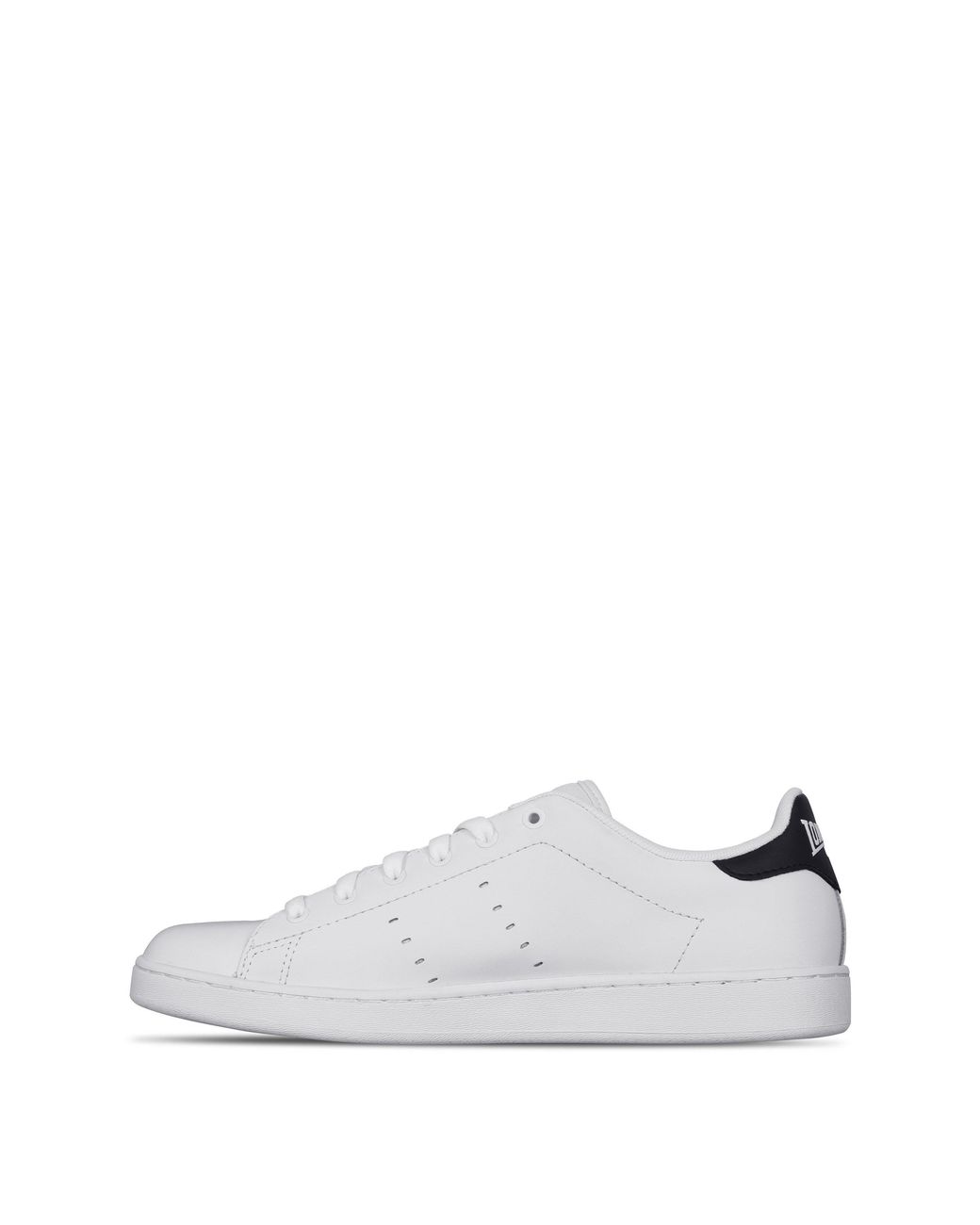 Lonsdale White Leyton Leather Trainers for men