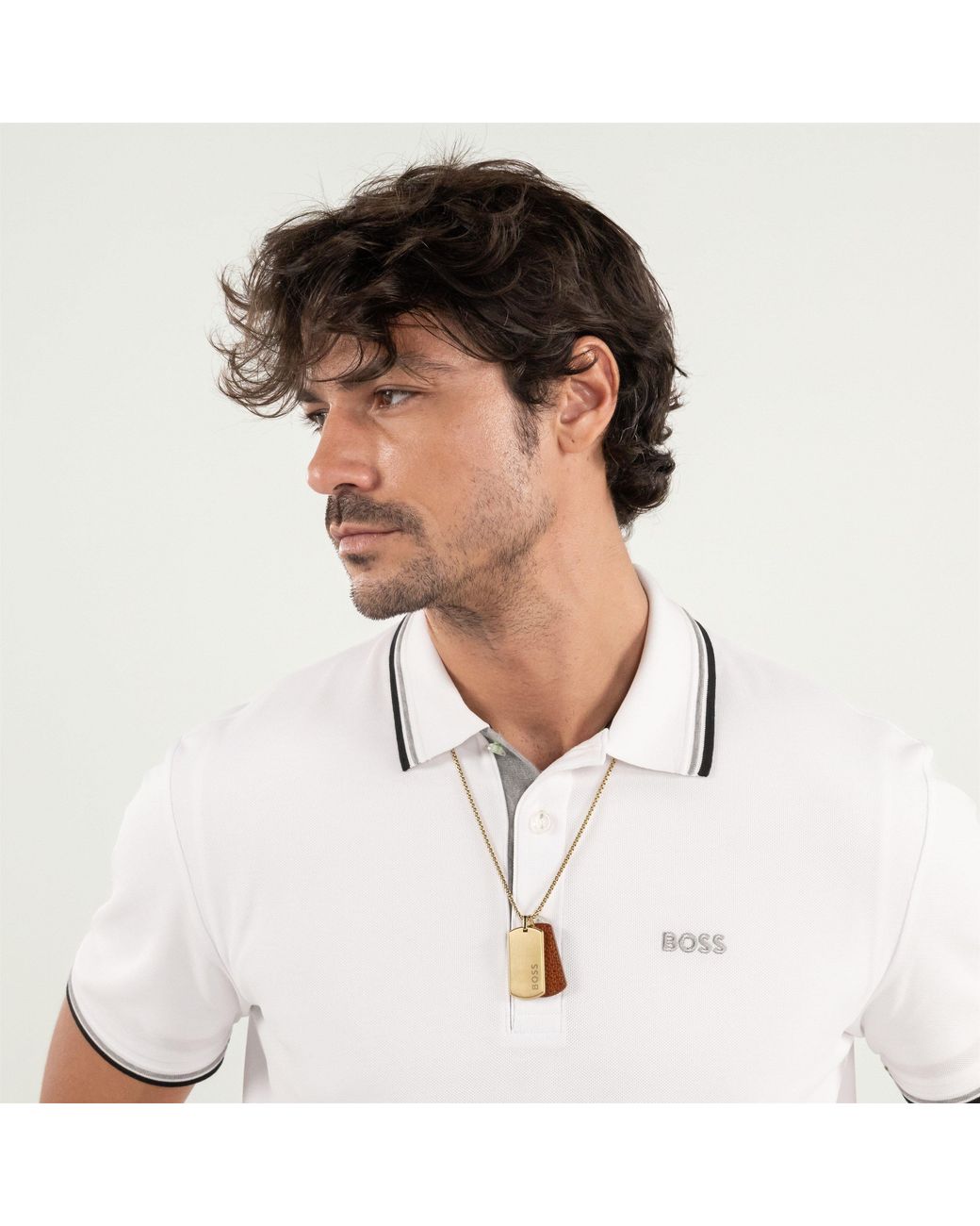 Boss Metallic Gents Devon Necklace for men