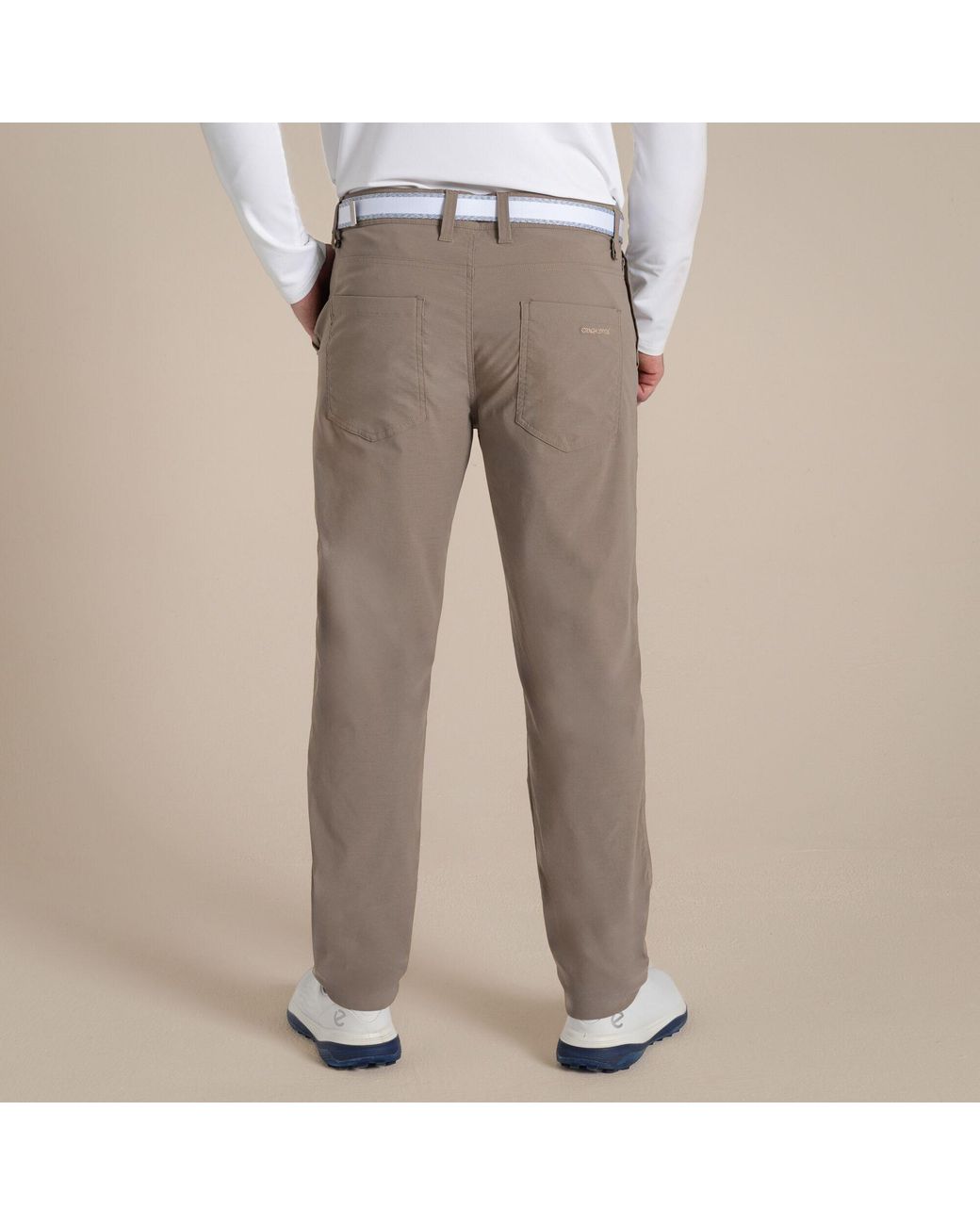 Craghoppers Gray Nosilife Santos Ii Golf Trousers for men