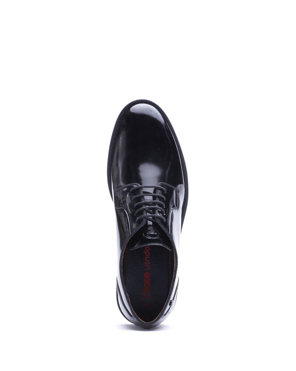 Base London Black Luca Lace Up Shoe for men