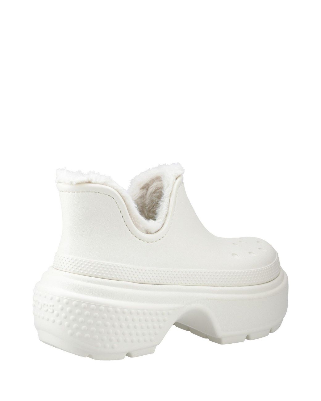 CROCSTM White Stomp Shorty Boot