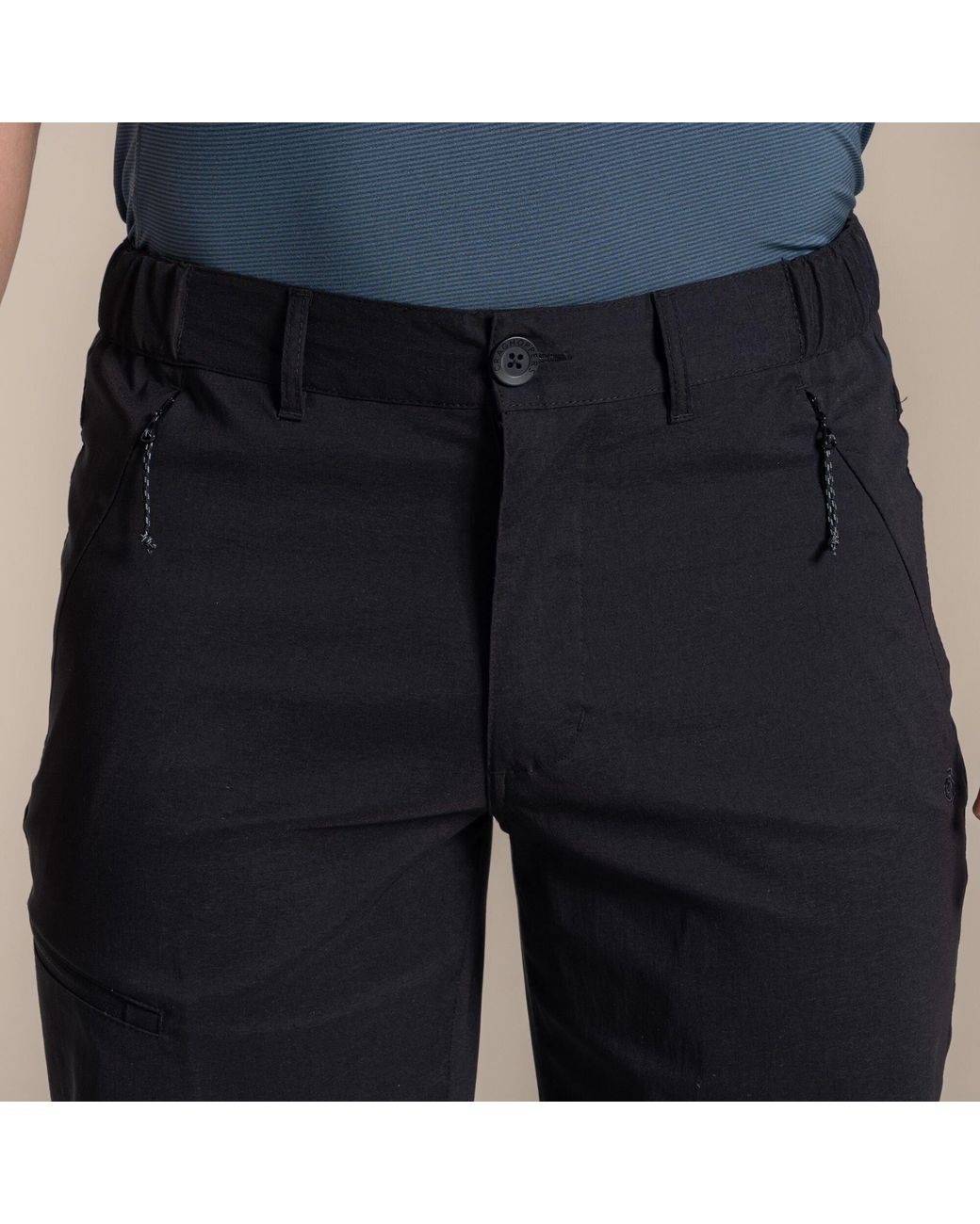 Craghoppers Blue Kiwi Pro Iii Water-Repellent Travel Shorts for men