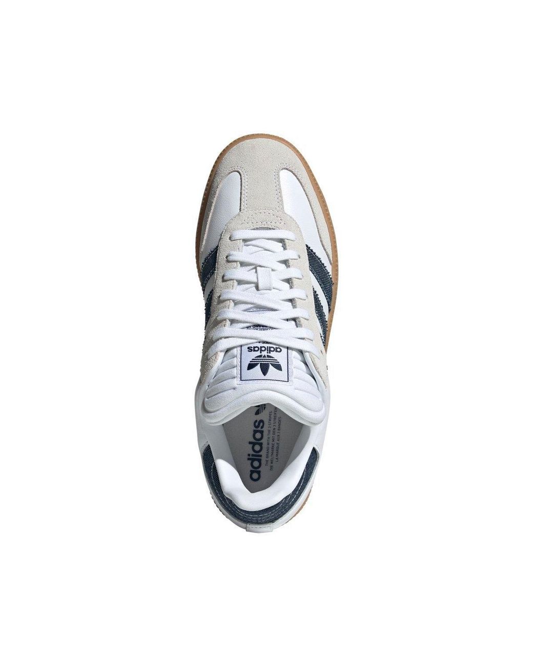 Adidas Originals Blue Adi Og Samba Xlg Tra for men