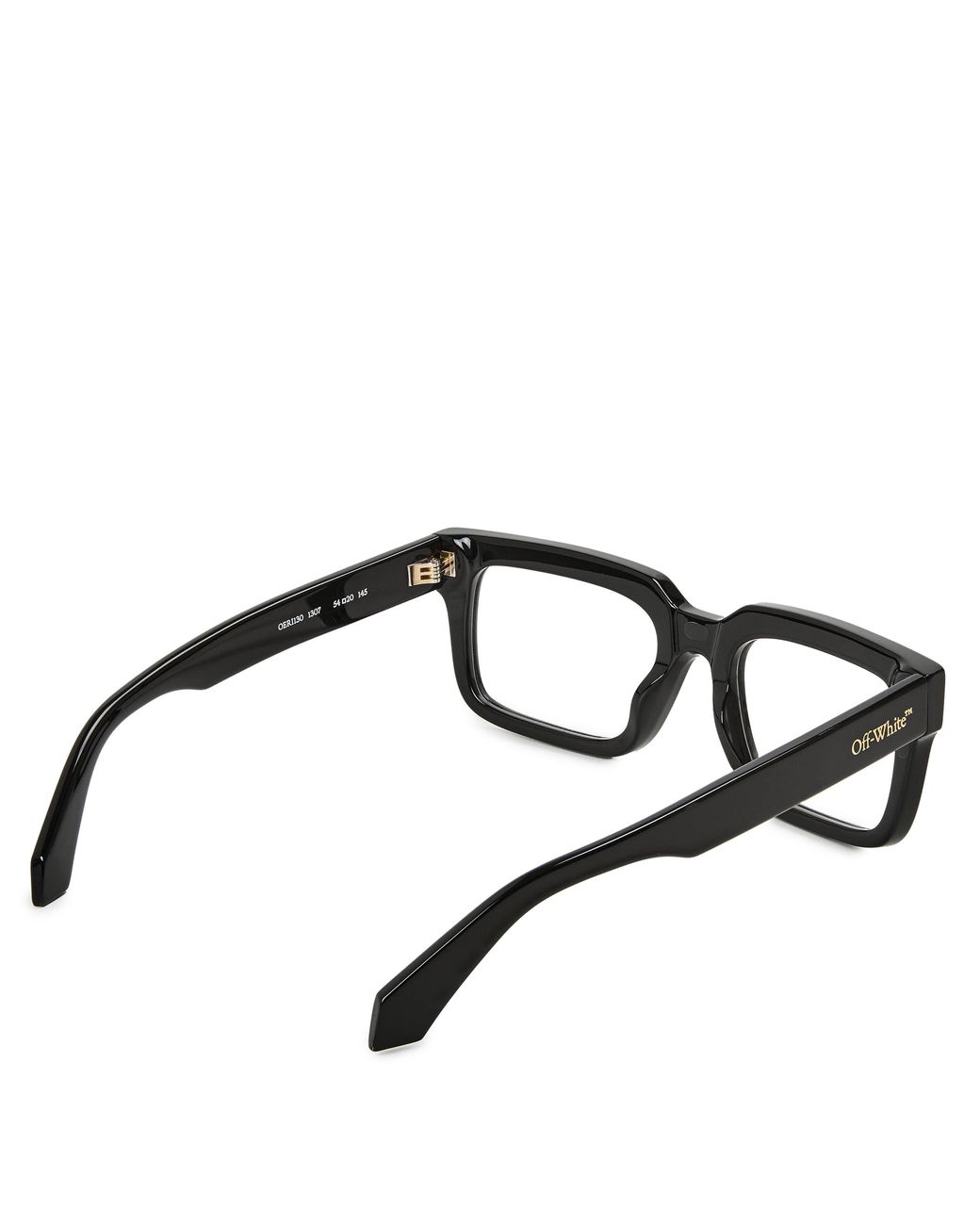 Off-White c/o Virgil Abloh Black Oeri130C99 Clip On 2 Round Sunglasses