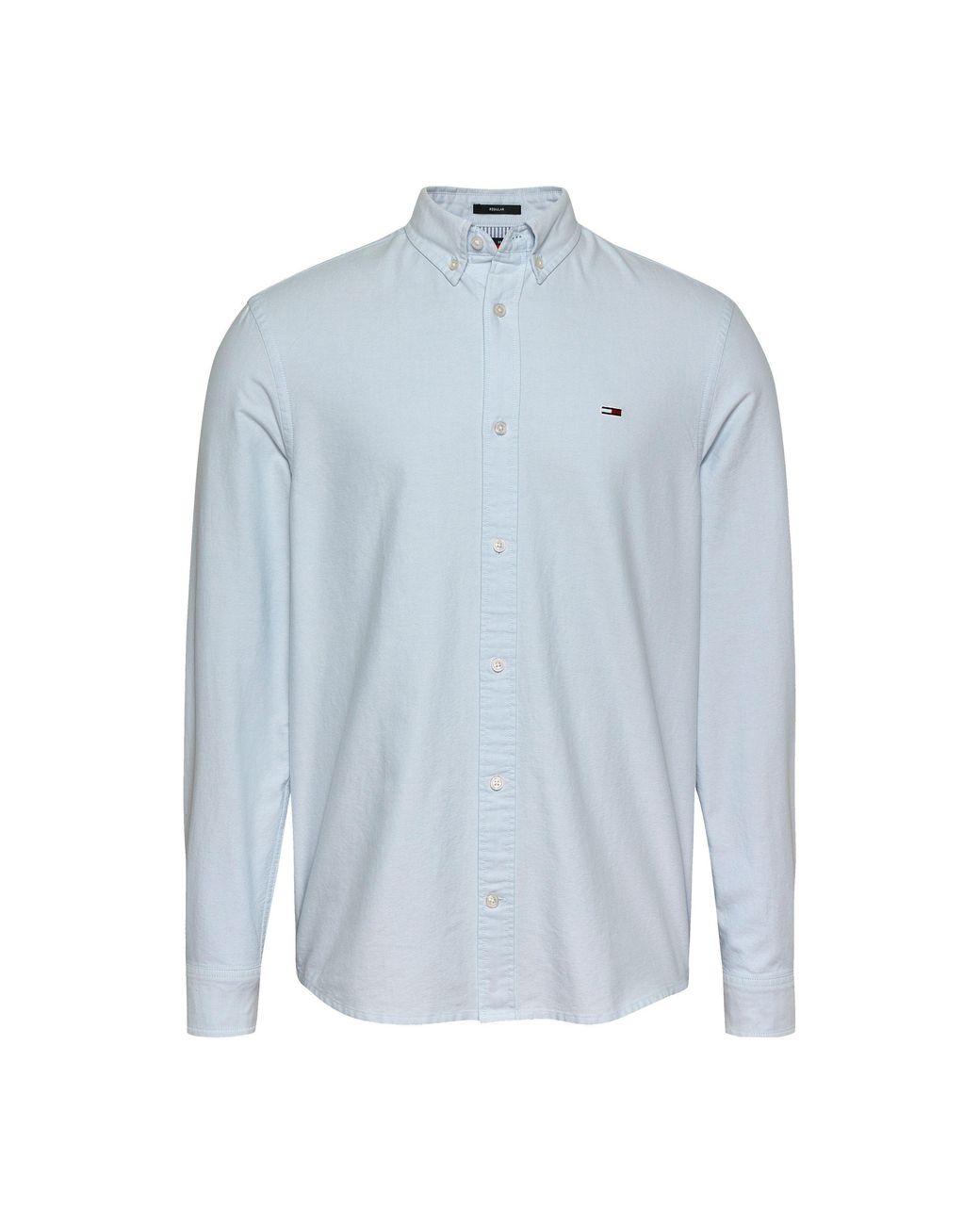 Tommy Hilfiger Blue Long Sleeve Oxford Shirt for men