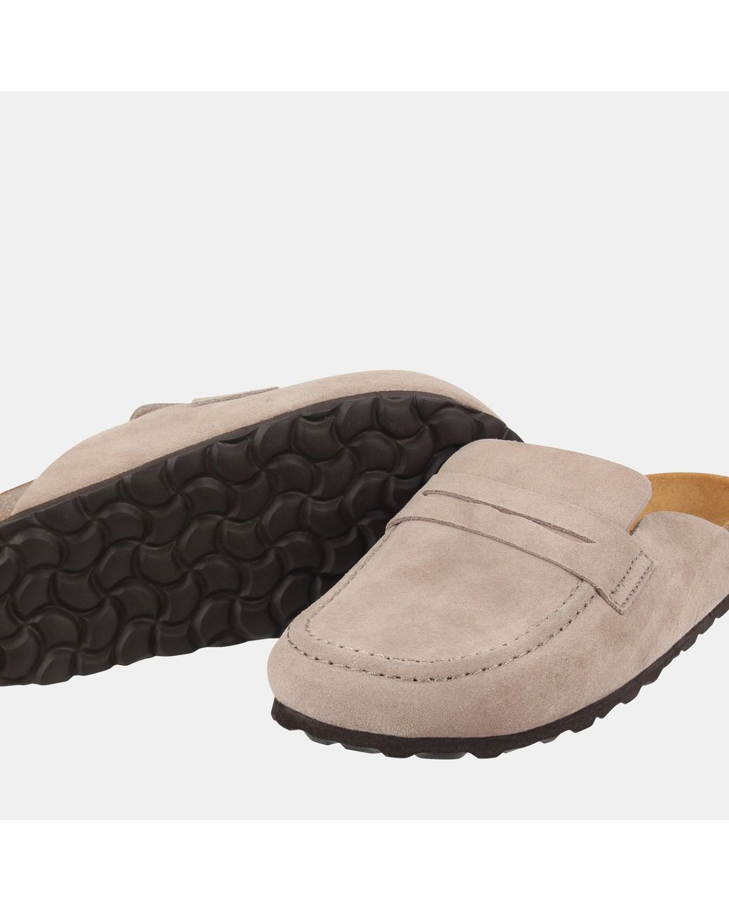 Jack Wills Brown Loafer Flat Sandals