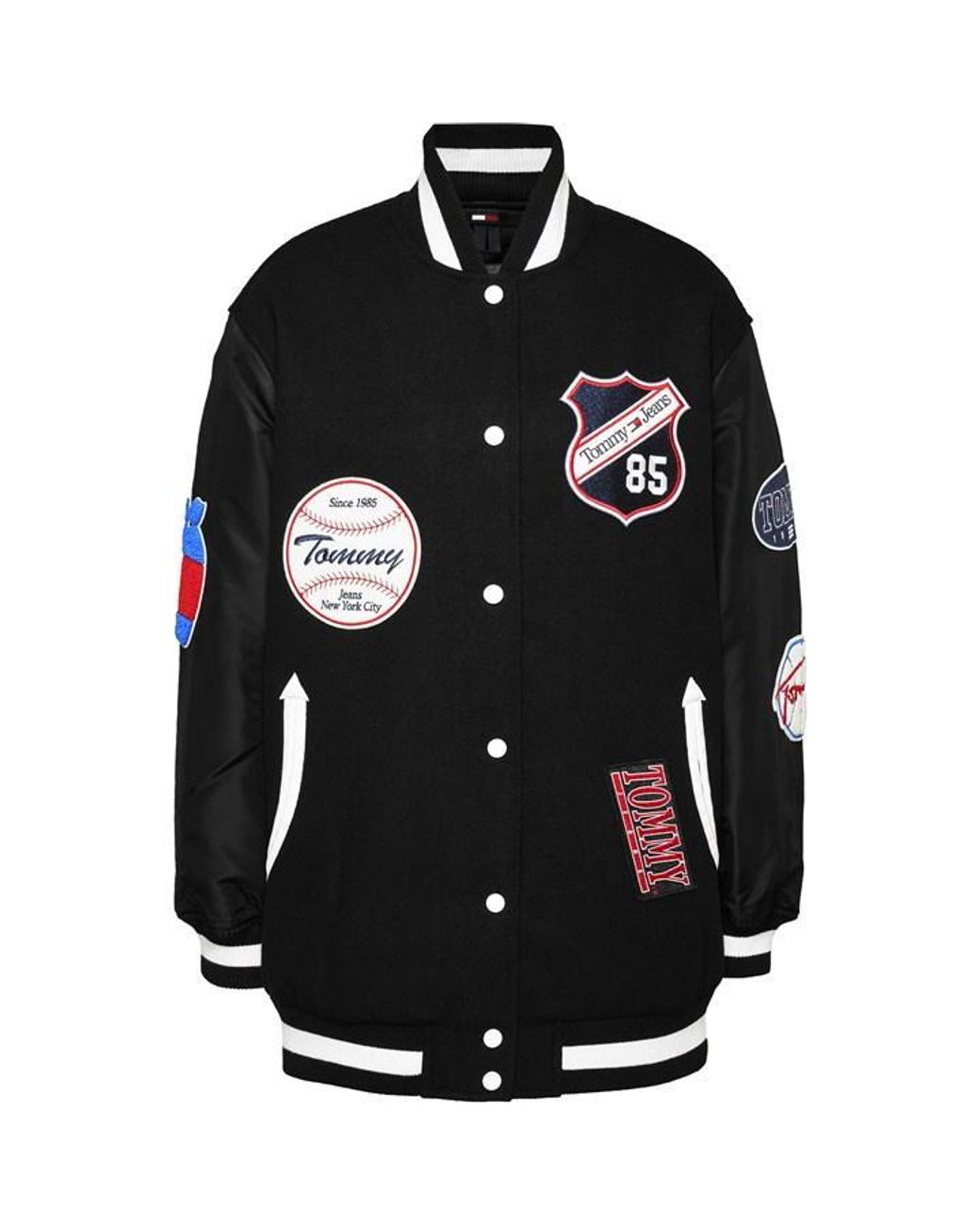 Oversized tommy deals hilfiger jacket