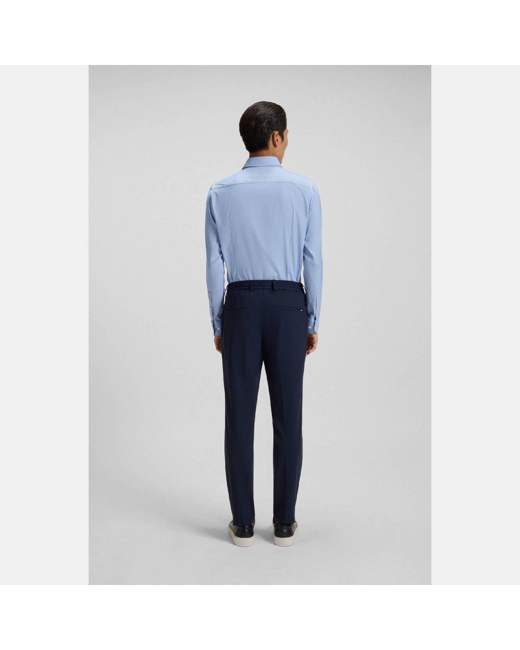 Boss Blue P-Hank-Kent-C1-222 10241343 02 Oxford Shirt for men