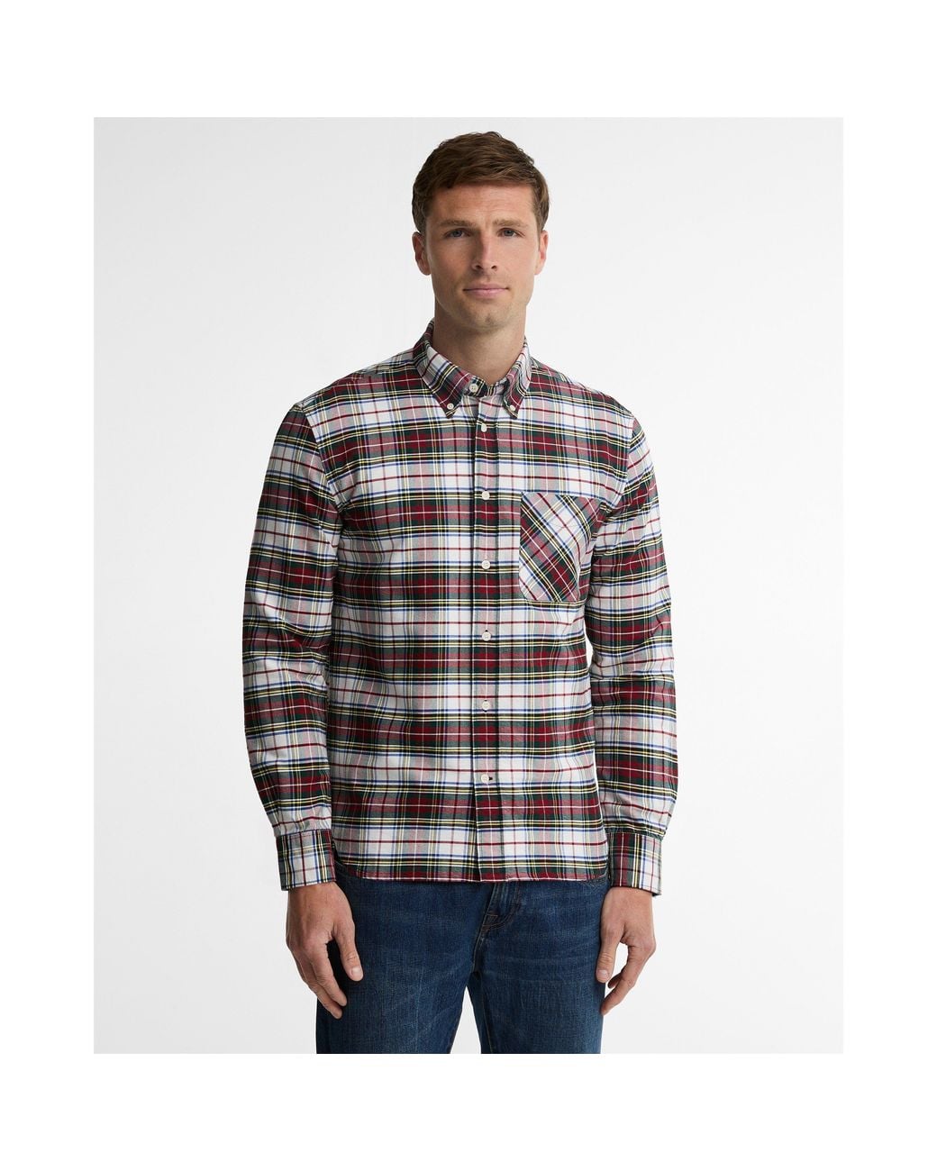 Barbour Red B.Li Tay Highland Ch Sn64 for men