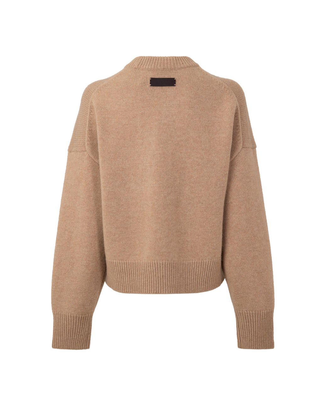 Barbour Natural Ivybridge Re-Engineered Wool Crew-Neck Jumper