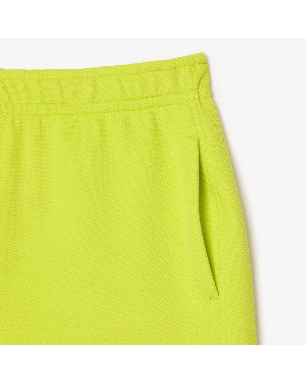 Lacoste Yellow Pique Jogging Pants
