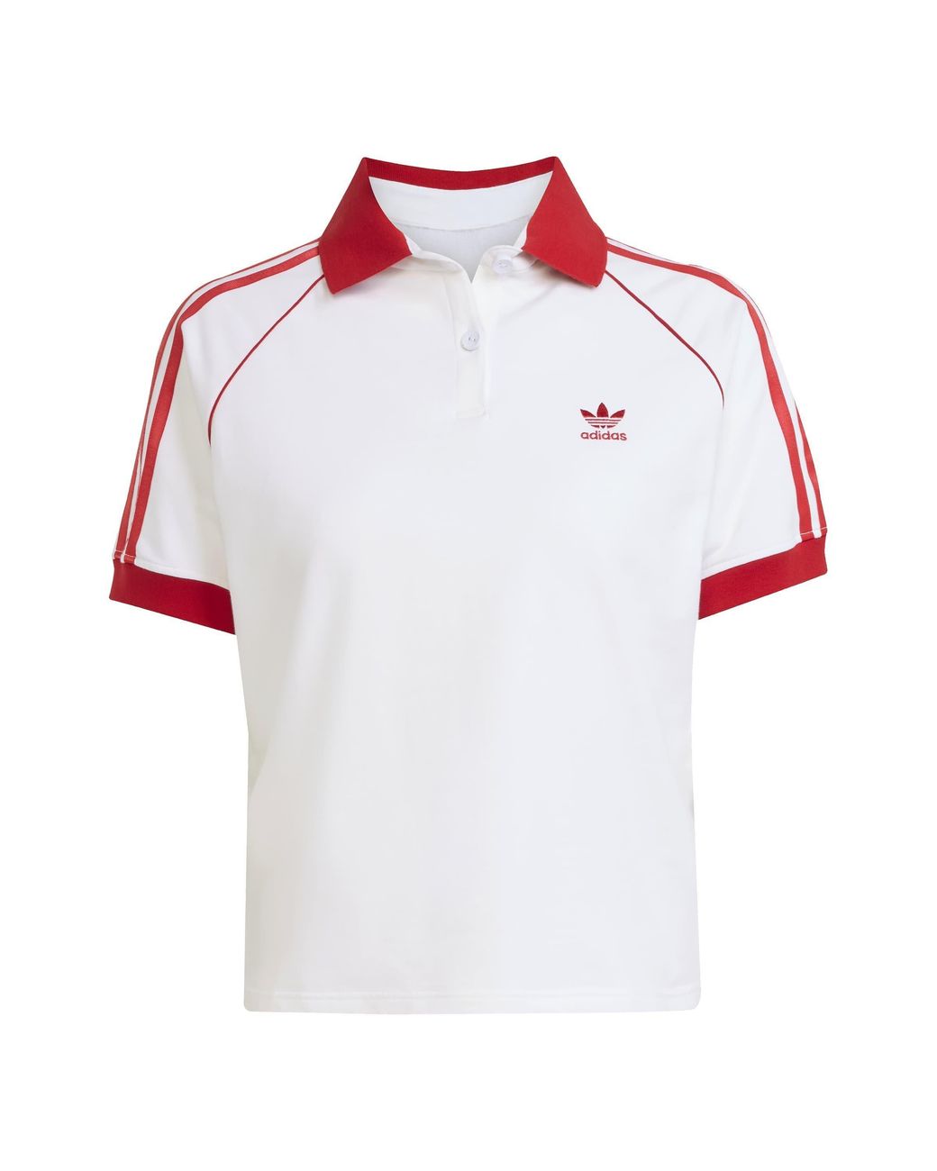 Adidas Red Sst Ss Polo