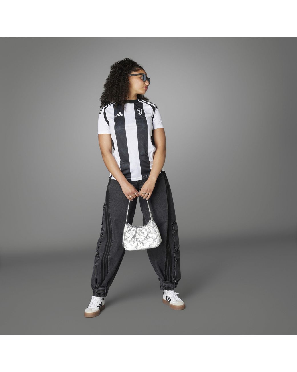 Adidas Blue Juve H Jsy W T-Shirt
