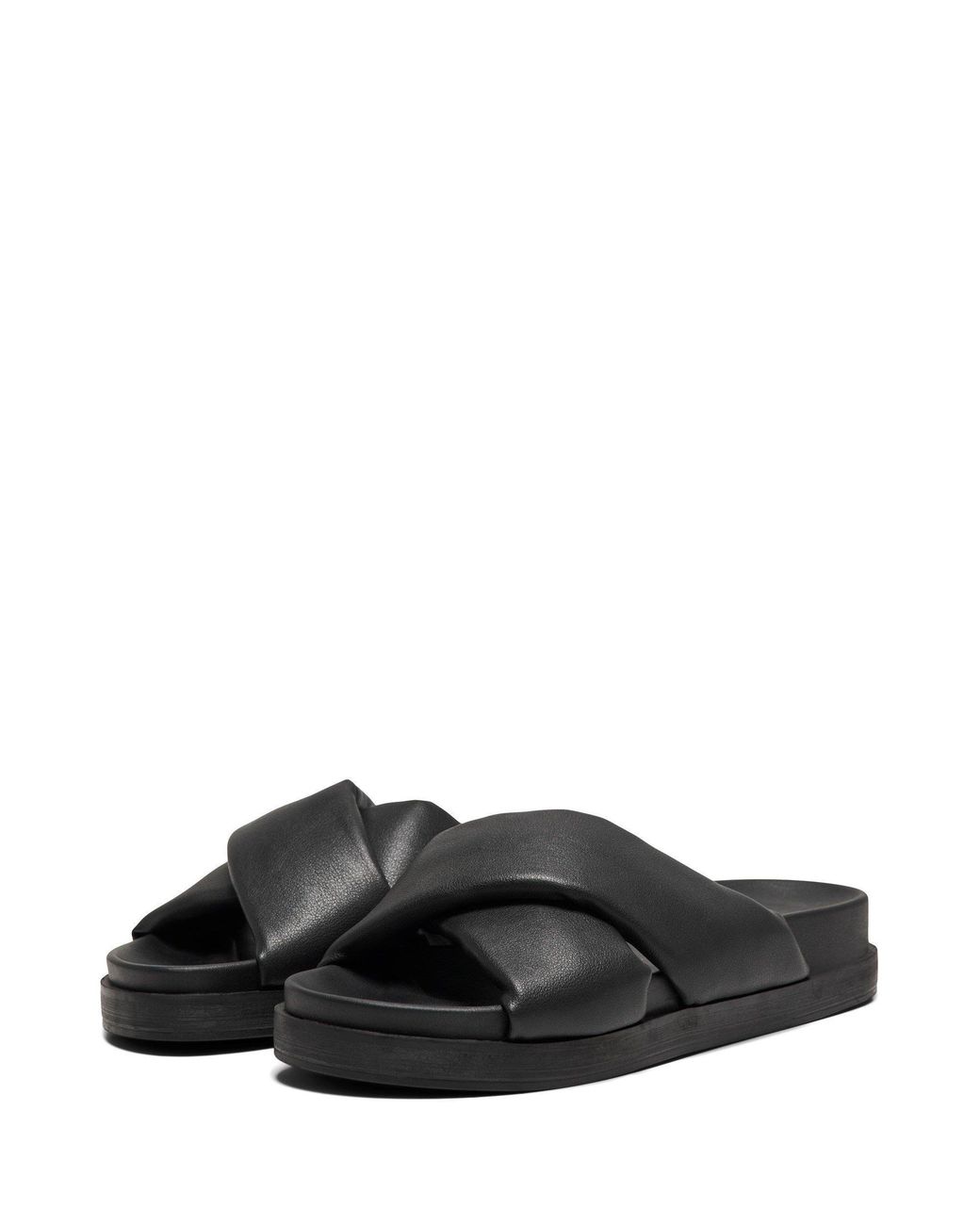ONLY Black Onlminnie-12 Slip-On Sandals
