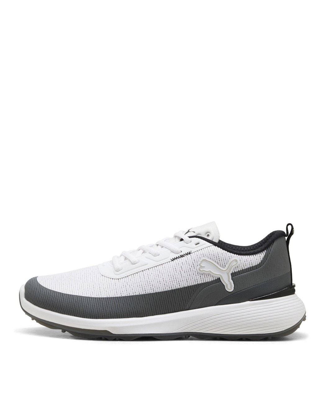 PUMA White Gruve Spikeless Golf Shoes for men