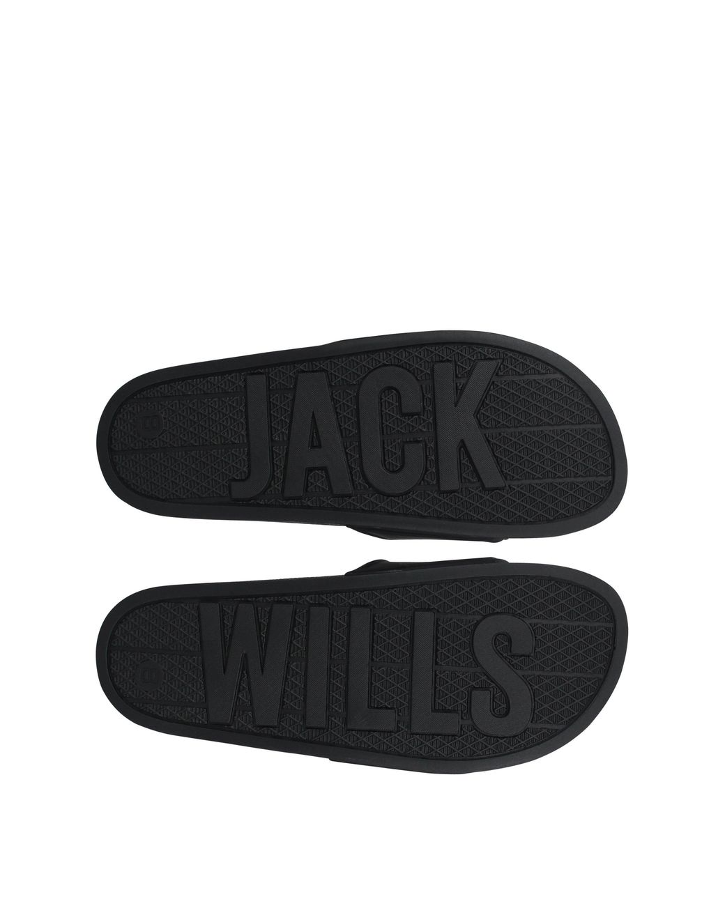 Jack Wills Black Logo Sliders