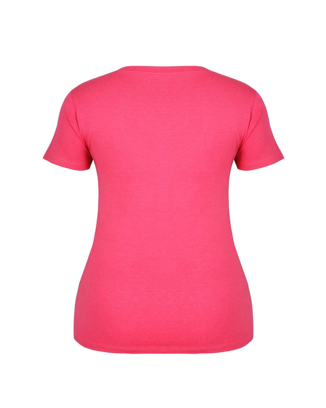 Slazenger 1881 Pink Ladies V Neck Tee Shirt