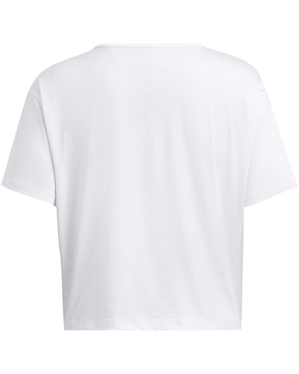 Under Armour White Motion Short-Sleeve Performance Gym Top