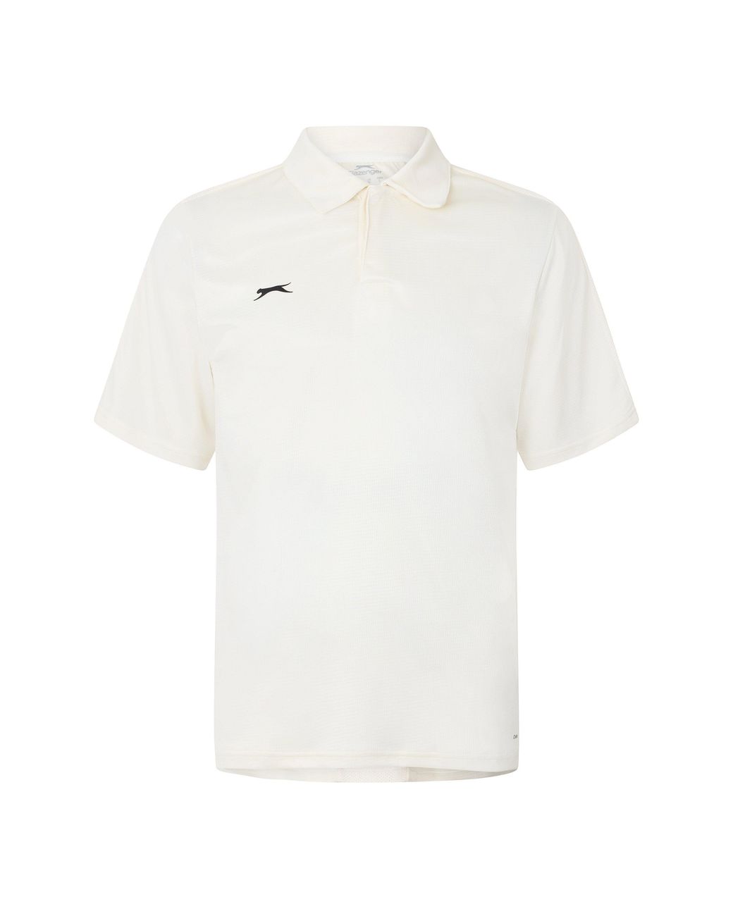 Slazenger 1881 White Polo Neck Short Sleeve Cricket Shirt for men