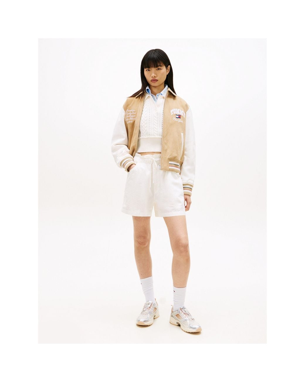 Tommy Hilfiger White Chino Shorts