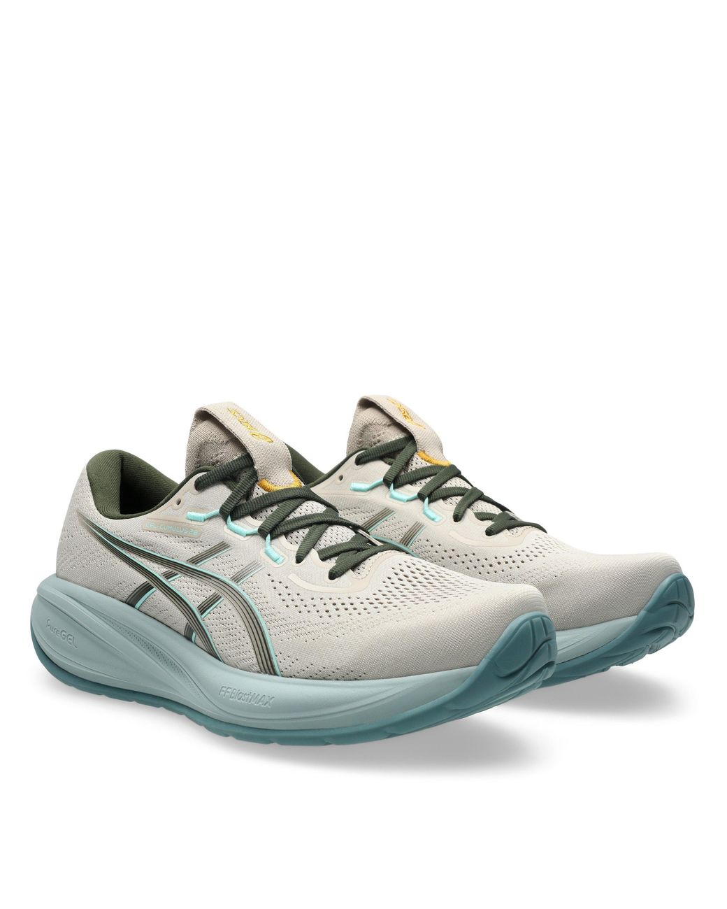 Asics Green Gel-Cumulus 28 Running Shoes for men