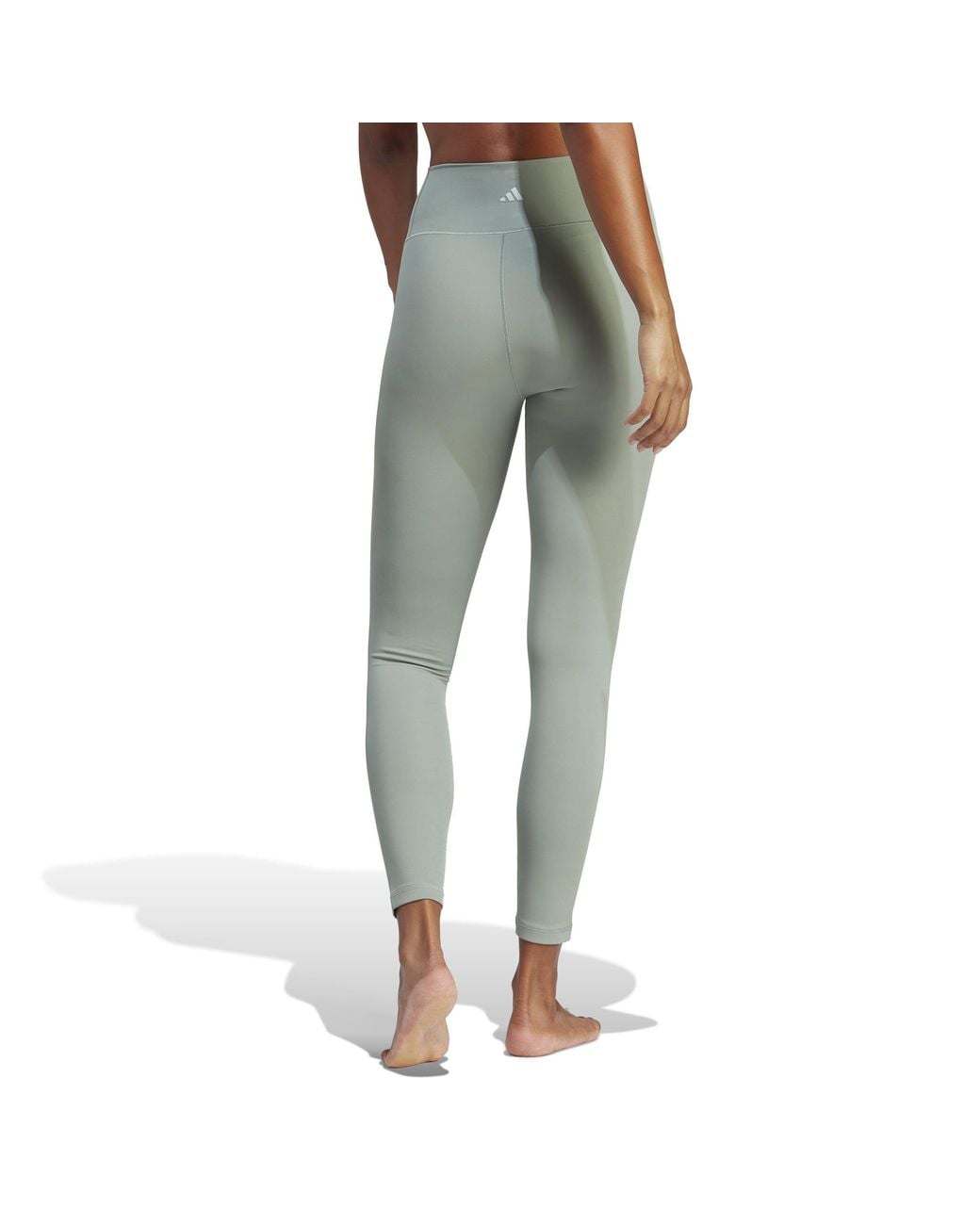 Adidas Green Studio Luxe 7/8 Leggings