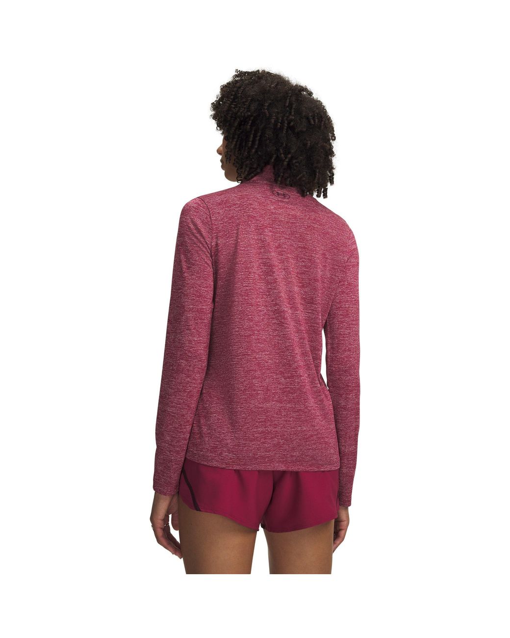 Under Armour Pink Tech Half Zip Top