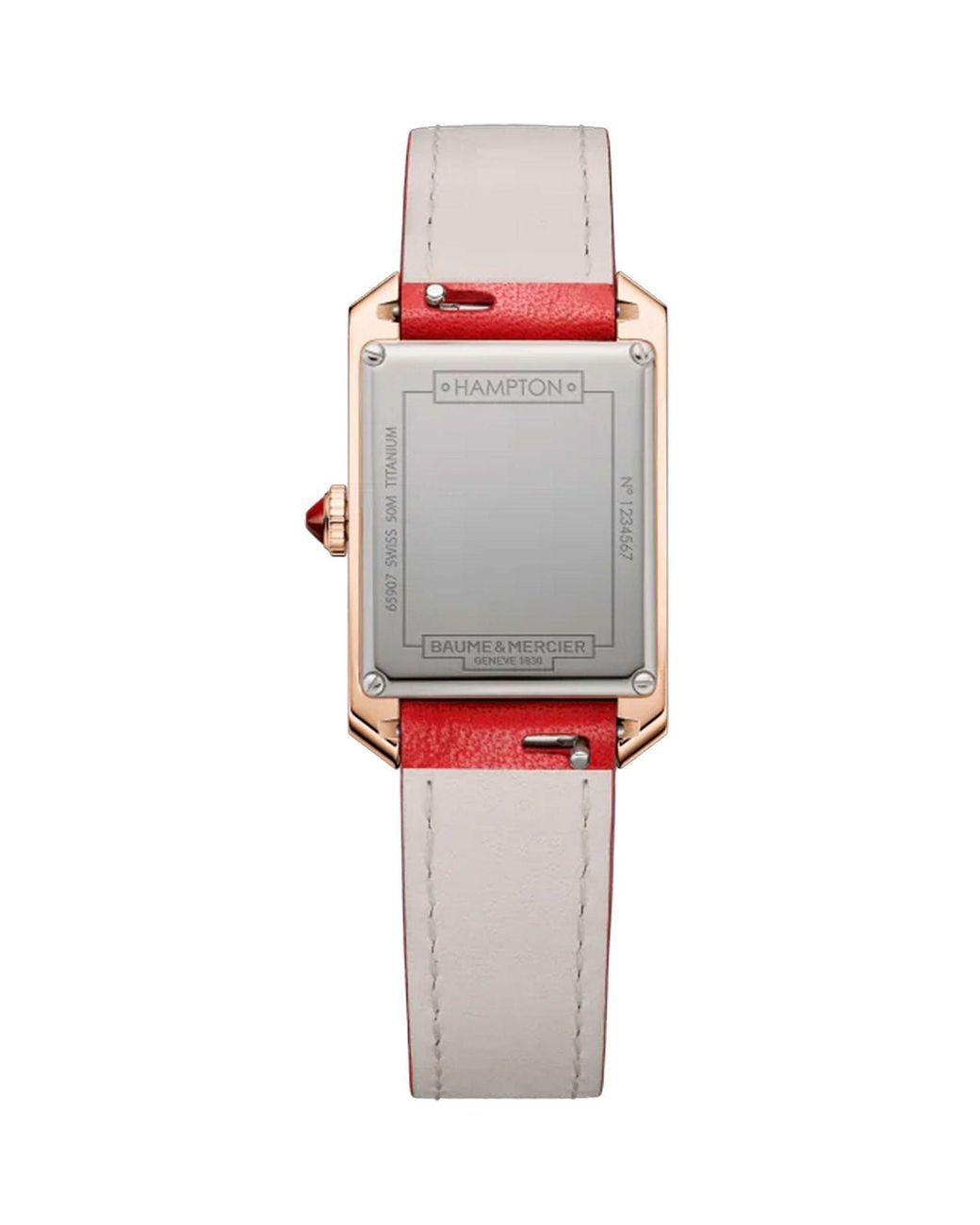 Baume & Mercier Red Hampton Wrist Watch