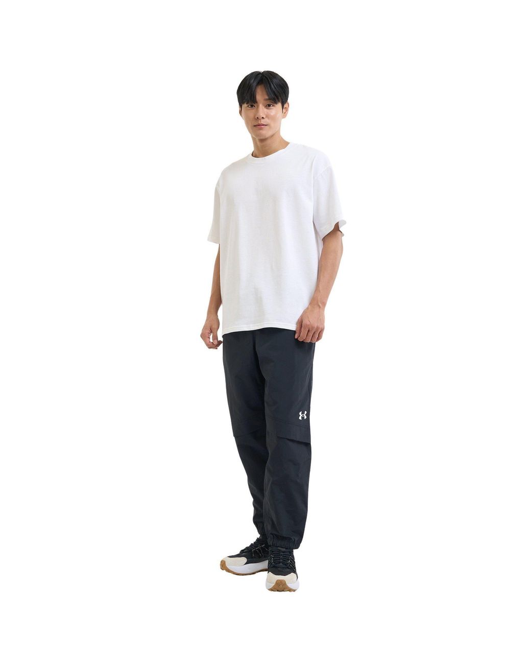 Under Armour White Short-Sleeve Performance Gym Top for men